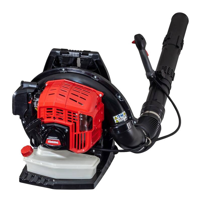 Shindaiwa 200 MPH 700 CFM 59.7cc Commercial-Grade Gas 2-Stroke Low Exhaust Emission Engine Backpack Leaf Blower with Tube Throttle - EB610RT