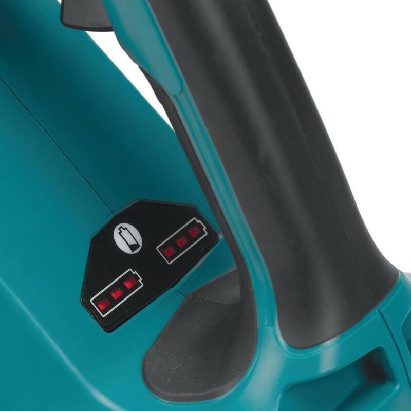 Makita LXT 18V X2 (36V) 473 CFM 120 MPH Brushless Cordless Leaf Blower Kit with 4 Batteries (5.0Ah) with Flat End Nozzle - XBU02PT11978896