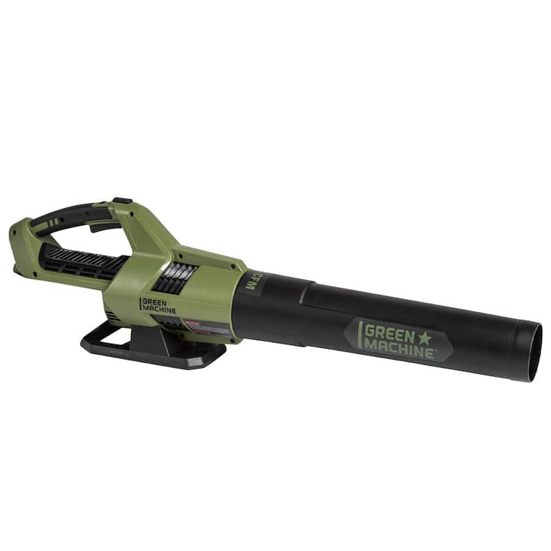 Green Machine 62-Volt 113 MPH 600 CFM Battery Lithium-Ion Brushless Cordless Handheld Leaf Blower - GMLB6202-TO