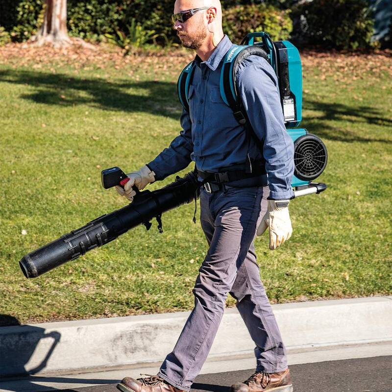 Makita 160 MPH 670 CFM Lithium-Ion 40V max ConnectX Brushless Backpack Leaf Blower (Tool Only) - CBU02Z