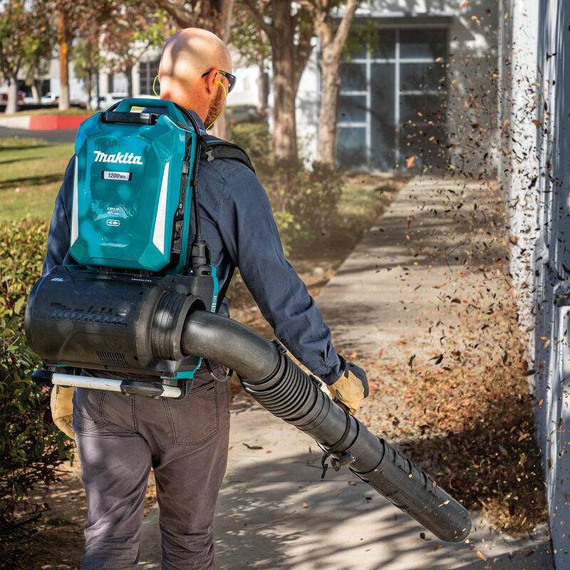 Makita 160 MPH 670 CFM Lithium-Ion 40V max ConnectX Brushless Backpack Leaf Blower (Tool Only) - CBU02Z