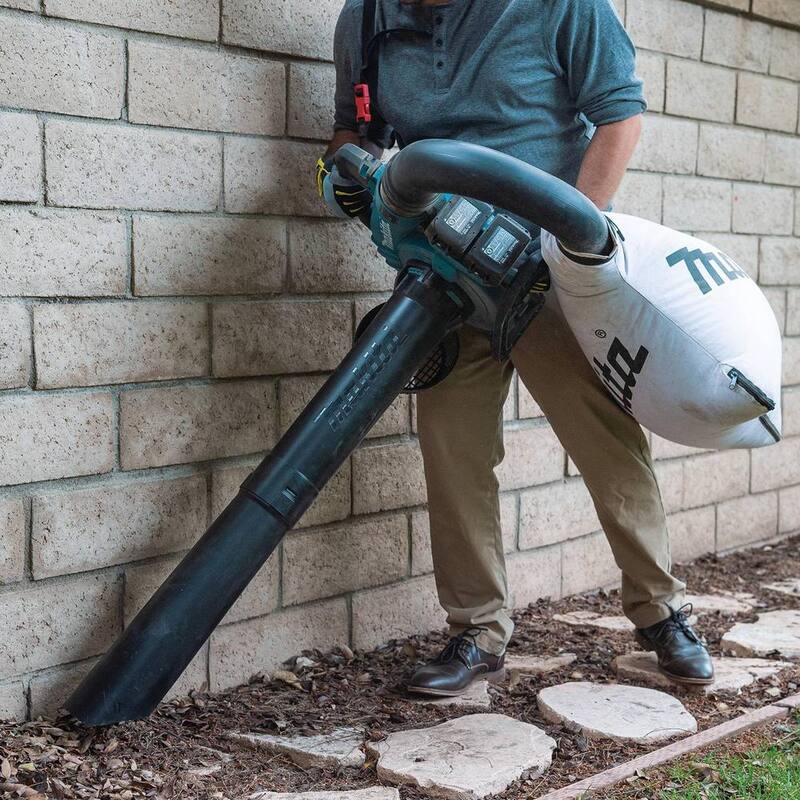 Makita 120 MPH 473 CFM LXT 18V X2 (36V) Brushless Leaf Blower Kit w/ Vac Attach Kit (5.0Ah)with LXT 18V Battery 5.0 Ah(2-Pk) - XBU04PTV-BL1852