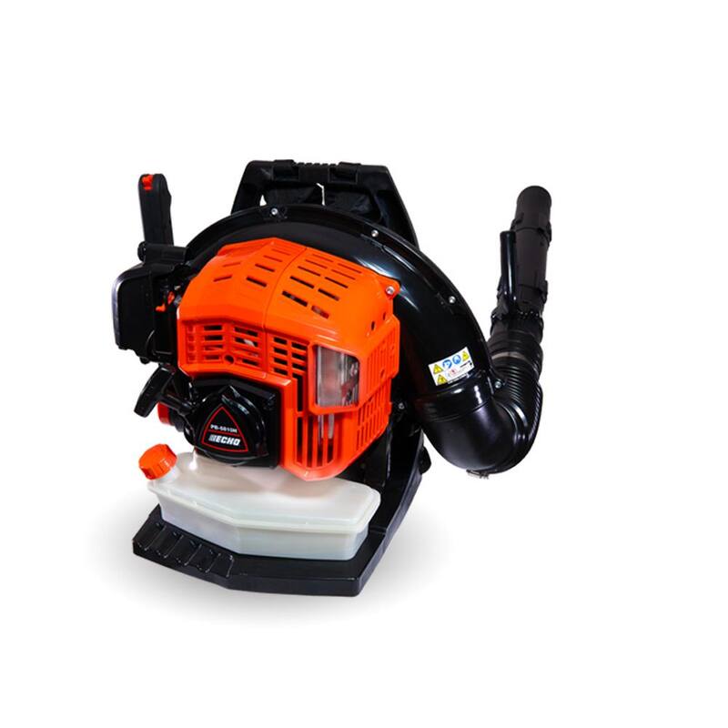 ECHO 200 MPH 700 CFM 59.7 cc Gas Low Exhaust Emission Engine Backpack Leaf Blower with Hip-Mounted Throttle - PB-5810H