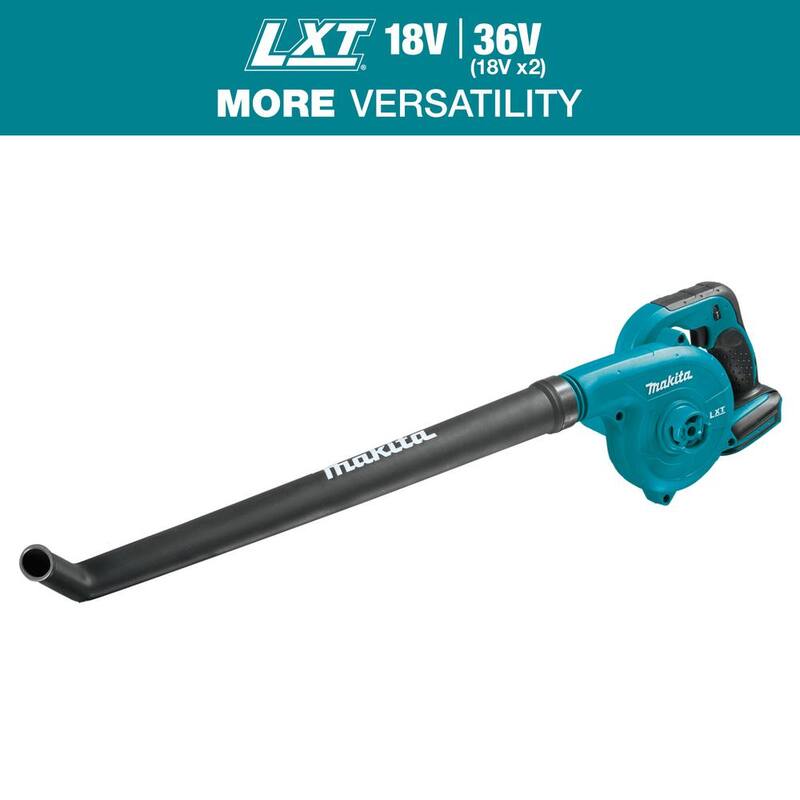 Makita 116 MPH 91 CFM 18V LXT Lithium-Ion Cordless Floor Blower (Tool-Only) - DUB183Z
