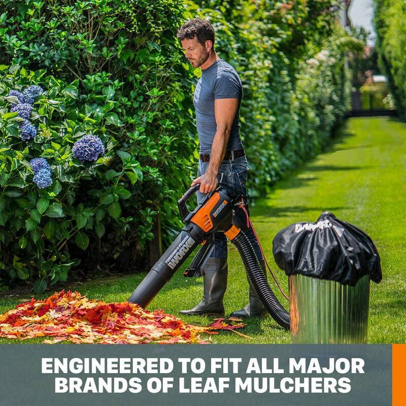 Worx LeafPro High Capacity Universal Leaf Collection System for All Major Leaf Blower Brands - WA4058
