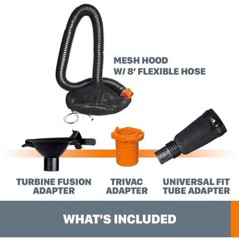 Worx LeafPro High Capacity Universal Leaf Collection System for All Major Leaf Blower Brands - WA4058