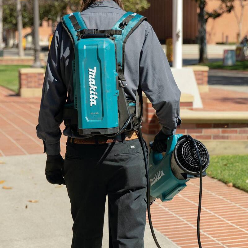 Makita 36V 157 mph 622 CFM ConnectX Cordless Brushless Blower, Connector Cable (Tool Only) - CBU01Z