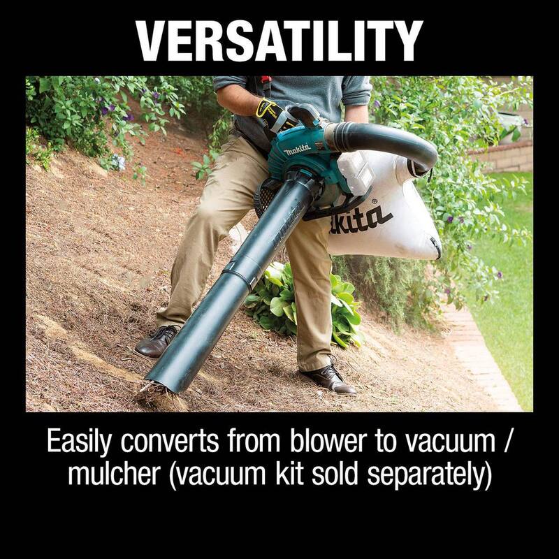 Makita 120 MPH 473 CFM LXT 18V X2 (36V) Commercial Lithium-Ion Brushless Cordless Leaf Blower (Tool-Only) - XBU04Z