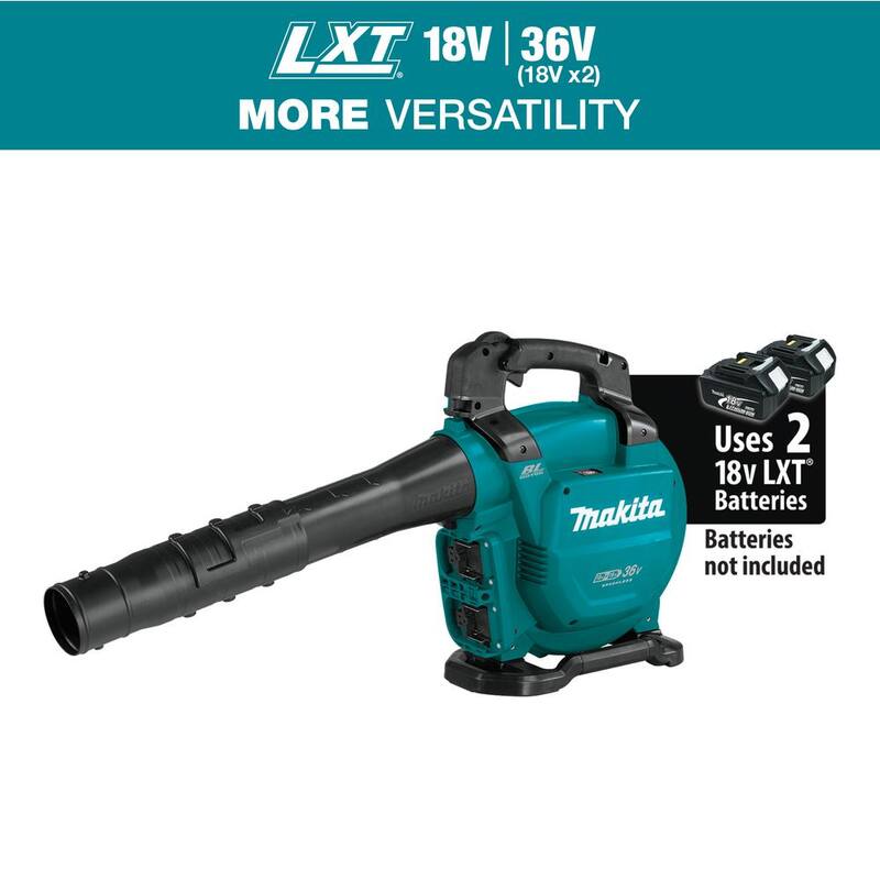 Makita 120 MPH 473 CFM LXT 18V X2 (36V) Commercial Lithium-Ion Brushless Cordless Leaf Blower (Tool-Only) - XBU04Z