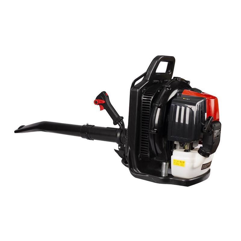 BTMWAY Black and Red 175 MPH 524 CFM 52cc 2-Cycle Gas Backpack Leaf Blower with Extended Tube. - CXXRD-GI22235W465-Blower01