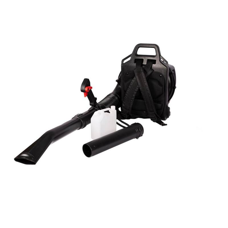 Afoxsos Black and Red 530 CFM 52cc 2-Cycle Gas Backpack Leaf Blower with Extension Tube - HDMX1589