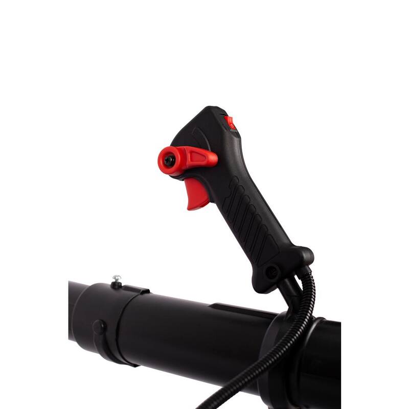 Afoxsos Black and Red 530 CFM 52cc 2-Cycle Gas Backpack Leaf Blower with Extension Tube - HDMX1589