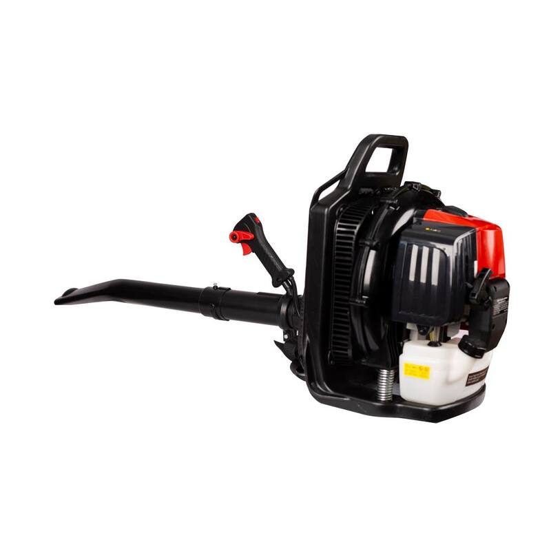 Afoxsos Black and Red 530 CFM 52cc 2-Cycle Gas Backpack Leaf Blower with Extension Tube - HDMX1589
