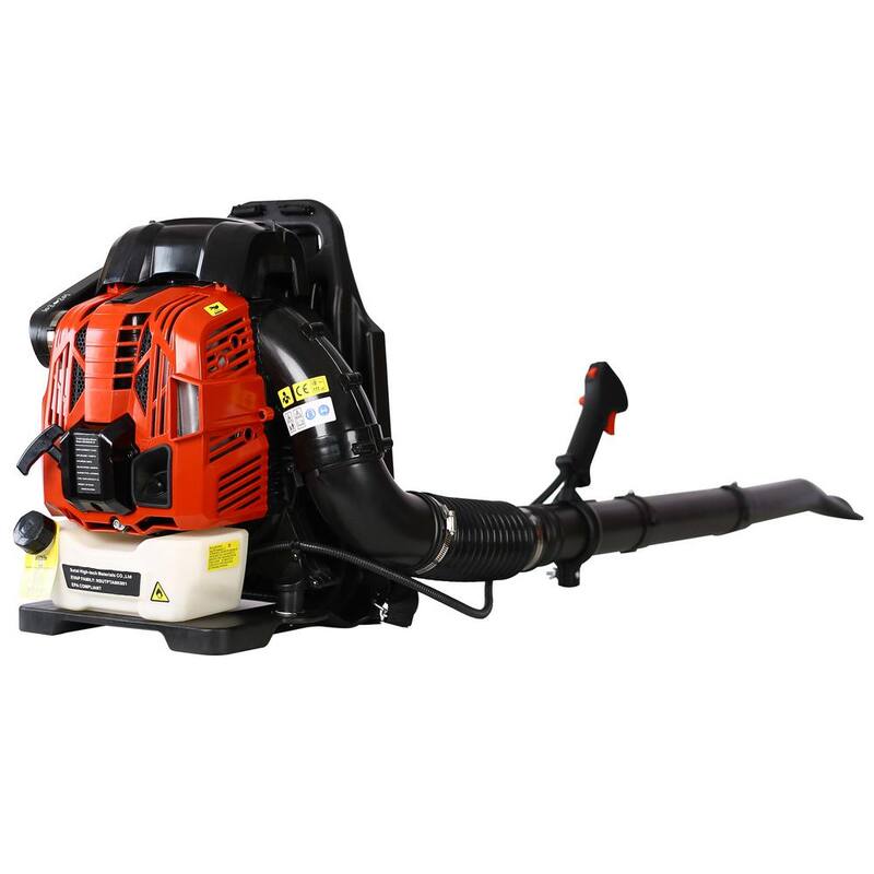 Huluwat 200 MPH 750 CFM 76CC 4-Stroke Gasoline Leaf Blower with Adjustable Shoulder Straps - S-114807