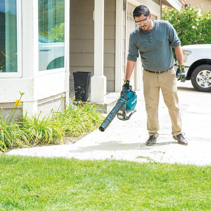 Makita 120 MPH 473 CFM LXT 18V X2 (36V) Li-Ion Brushless Leaf Blower Kit (5.0 Ah) with LXT 18V Battery Pack 5.0 Ah (2-Pk) - XBU04PT-BL18502