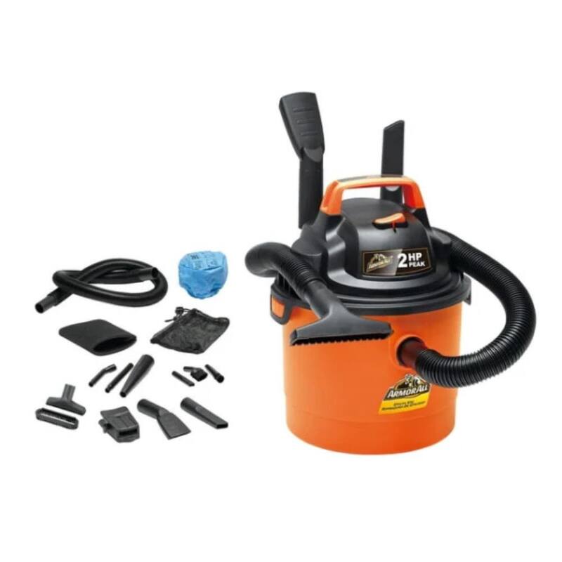 ITOPFOX 2.5 Gal. 2 Peak HP Wet Dry Vacuum in Orange - H2SA17-1OT004