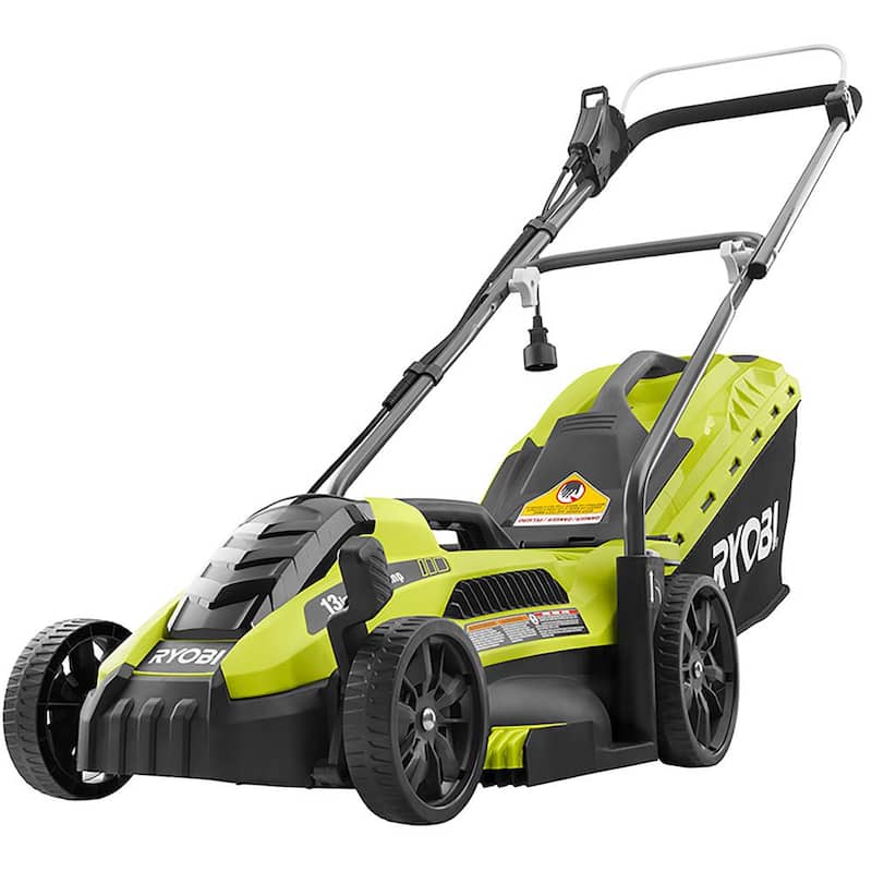 RYOBI 13 in. 11 Amp Corded Electric Walk Behind Push Mower - RYAC130-S