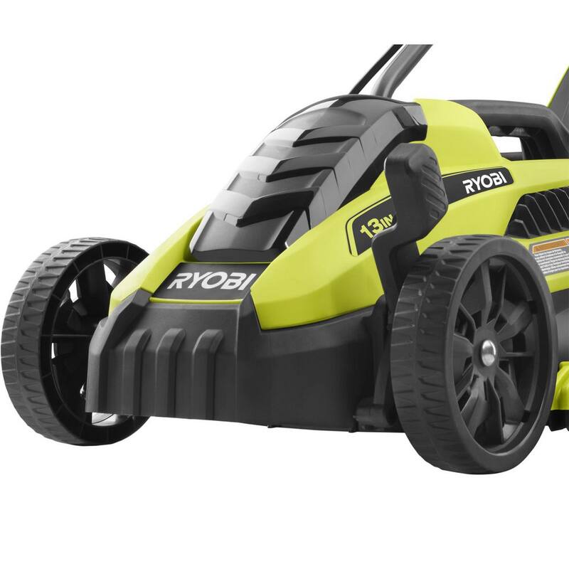 RYOBI 13 in. 11 Amp Corded Electric Walk Behind Push Mower - RYAC130-S