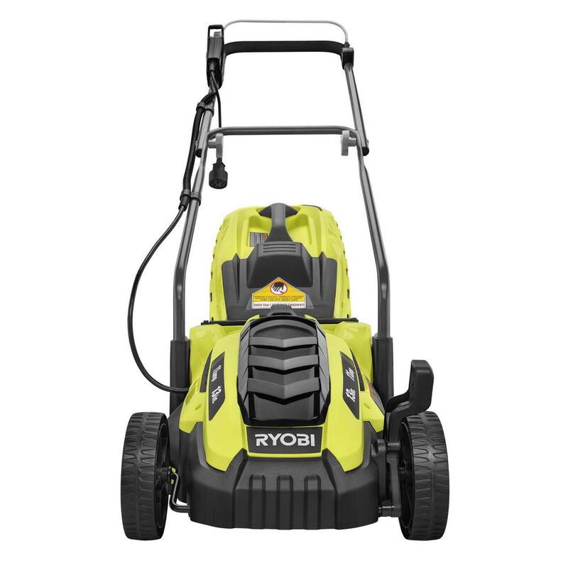 RYOBI 13 in. 11 Amp Corded Electric Walk Behind Push Mower - RYAC130-S