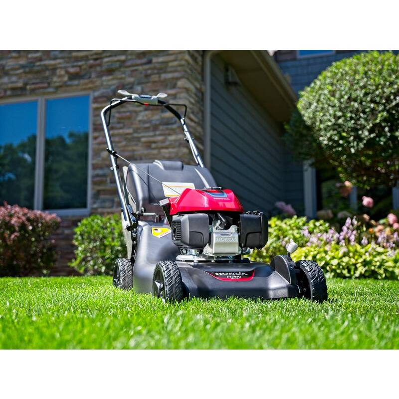 Honda 21 in. 3-in-1 Variable Speed Gas Walk Behind Self-Propelled Lawn Mower with Auto Choke - HRN216VKAD