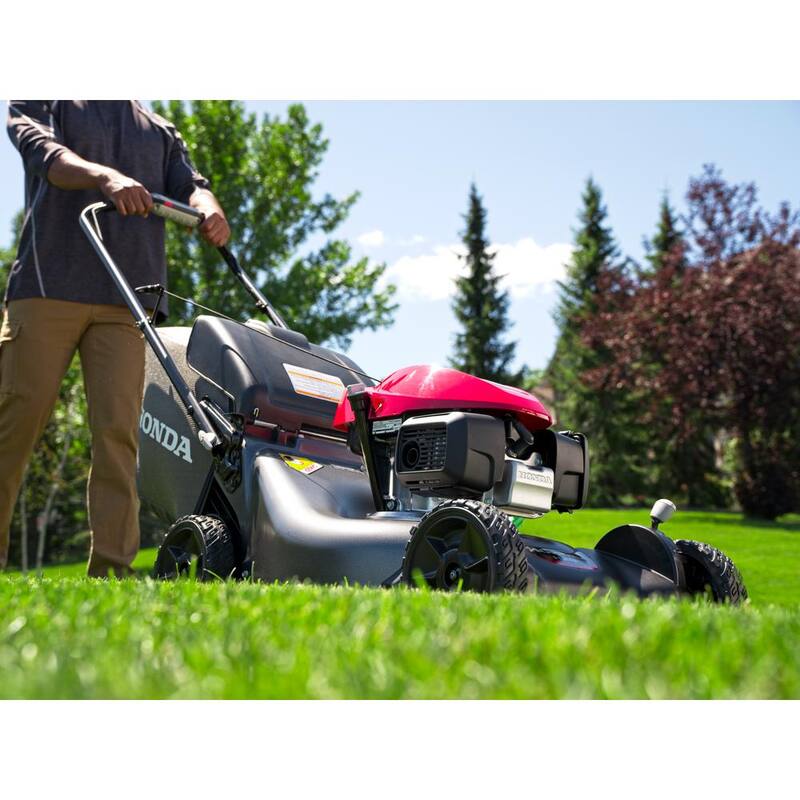 Honda 21 in. 3-in-1 Variable Speed Gas Walk Behind Self-Propelled Lawn Mower with Auto Choke - HRN216VKAD