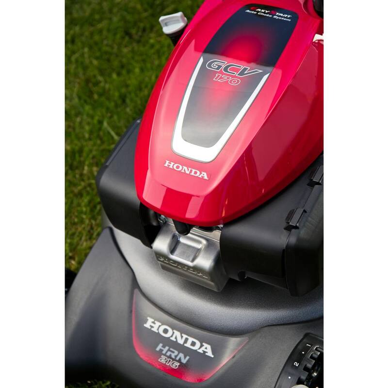 Honda 21 in. 3-in-1 Variable Speed Gas Walk Behind Self Propelled Lawn Mower with Blade Stop - HRN216VYAD
