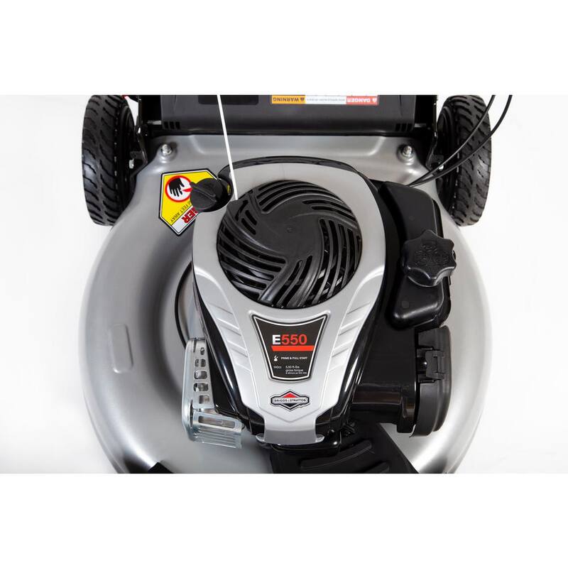 Murray 22 in. 140 cc Briggs & Stratton Walk Behind Gas Self-Propelled Lawn Mower with Front Wheel Drive and Bagger - MNA153003
