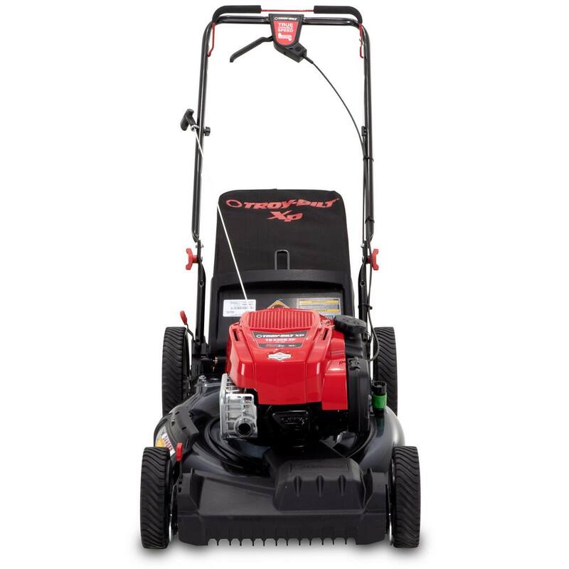 Troy-Bilt XP 21 in. 163cc Briggs and Stratton ReadyStart Engine Gas FWD Self Propelled Walk Behind Lawn Mower - TB230B XP