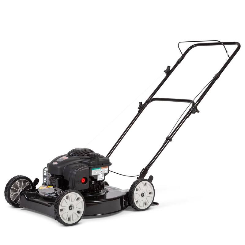 Murray 20 in. 125 cc Briggs & Stratton Walk Behind Gas Push Lawn Mower with 4 Wheel Height Adjustment and Prime 'N Pull Start - MNA152506