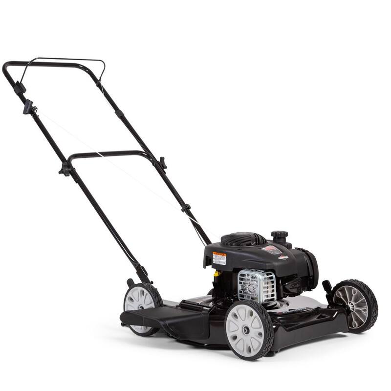 Murray 20 in. 125 cc Briggs & Stratton Walk Behind Gas Push Lawn Mower with 4 Wheel Height Adjustment and Prime 'N Pull Start - MNA152506