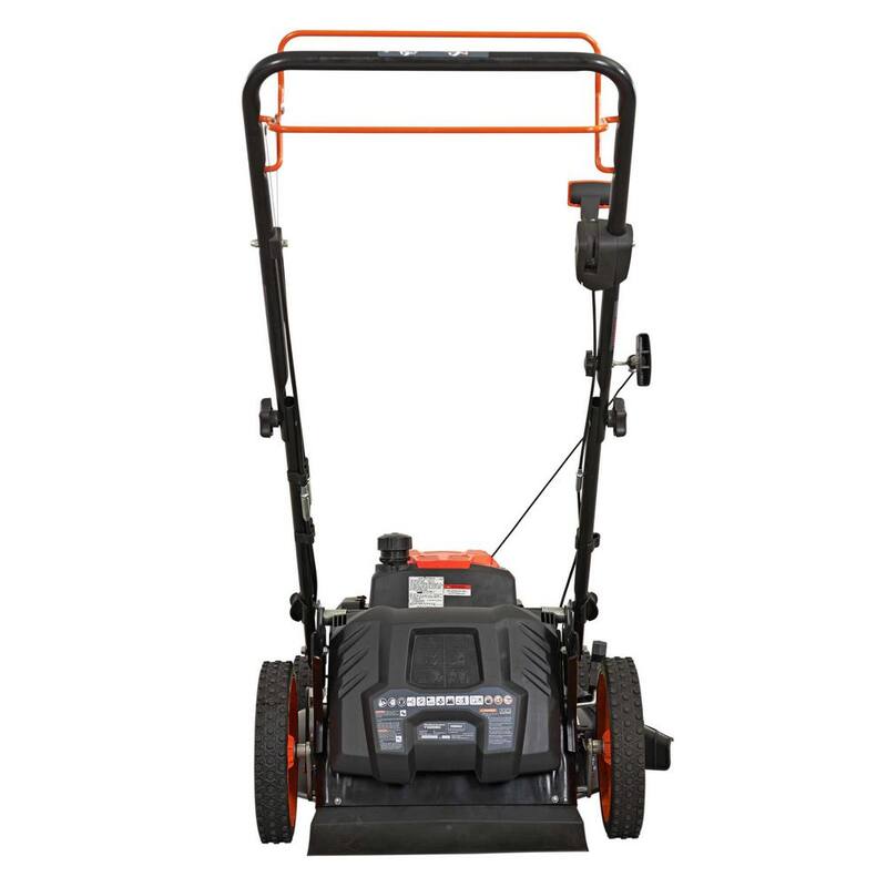 YARDMAX 22 in. 201 cc SELECT PACE 6 Speed CVT High Wheel FWD 3-in-1 Gas Walk Behind Self Propelled Lawn Mower - YG2860