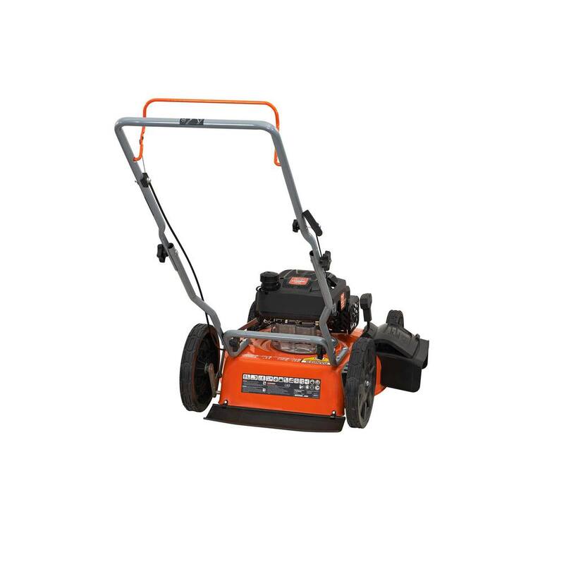 YARDMAX 21 in. 170cc 2-in-1 Gas Walk Behind Push Lawn Mower with High Rear Wheels - YG1550