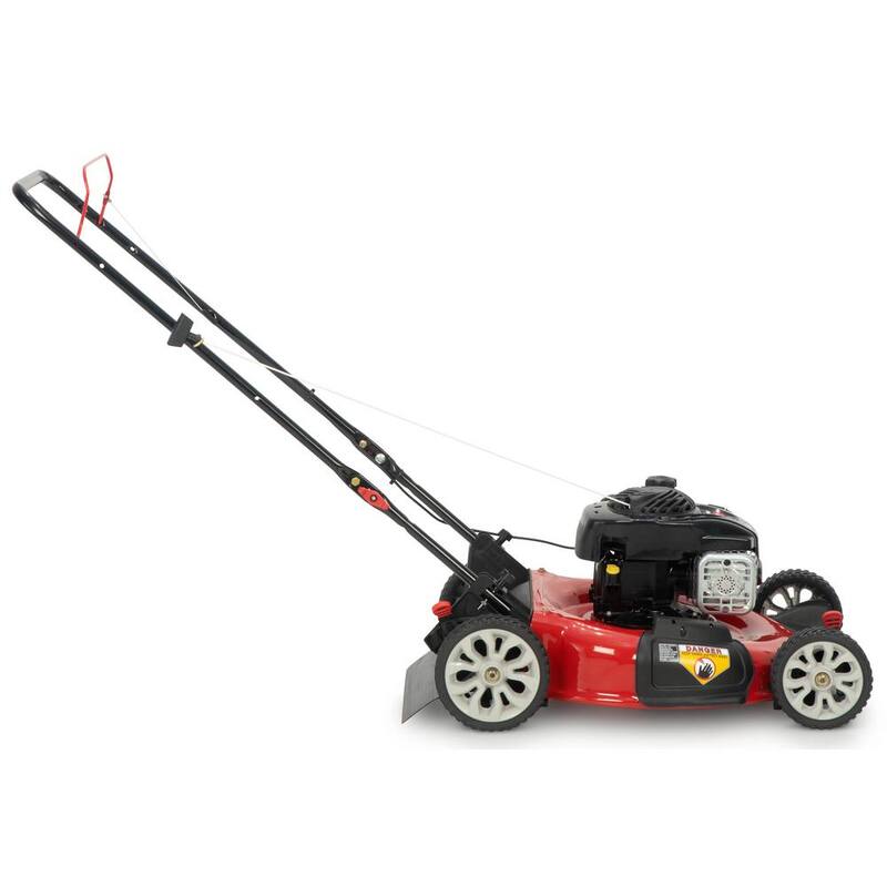 Troy-Bilt 21 in. 140 cc Briggs and Stratton Gas Walk Behind Push Lawn Mower with Mulching Kit Included - TB105B