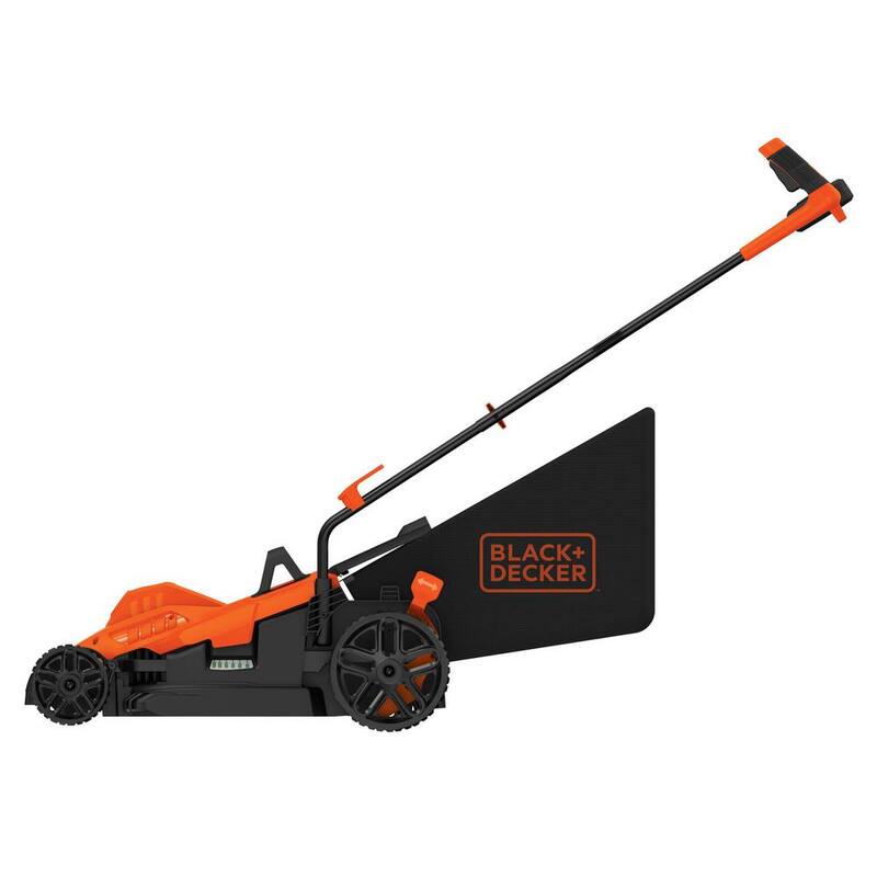 BLACK+DECKER 15 in. 10 AMP Corded Electric Walk Behind Push Lawn Mower - BEMW472BH
