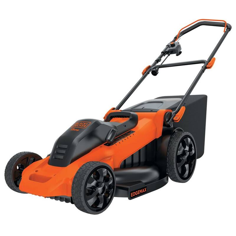 BLACK+DECKER 20 in. 13 AMP Corded Electric Walk Behind Push Lawn Mower - MM2000