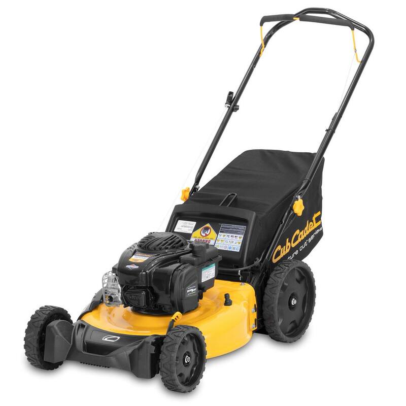 Cub Cadet 21 in. 140cc Briggs And Stratton Engine 3-in-1 Gas Walk Behind Push Lawn Mower - SCP100
