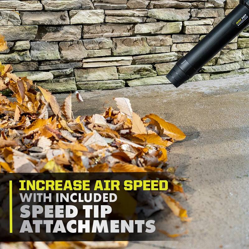 RYOBI 40V HP Brushless 20 in. Cordless Battery Walk Behind Push Mower, String Trimmer, & Blower - Batteries and Chargers - RY401170-3X