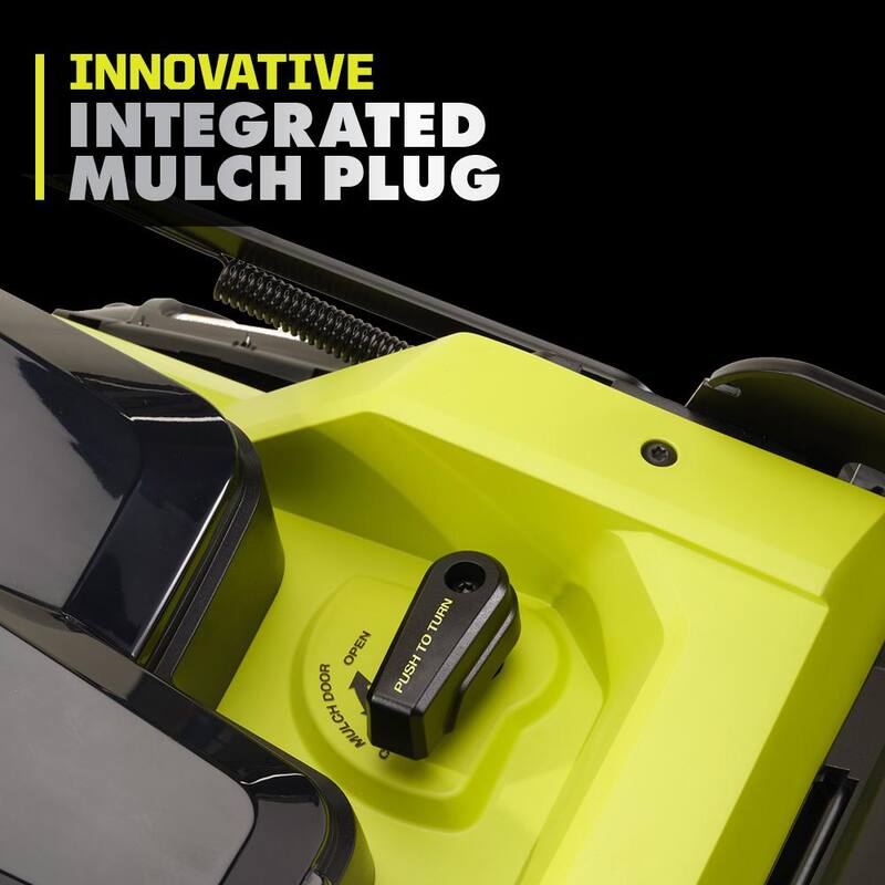 RYOBI 80V HP Brushless Battery Cordless Electric 30 in. Multi-Blade Mower with Battery and Charger - RYPM8010