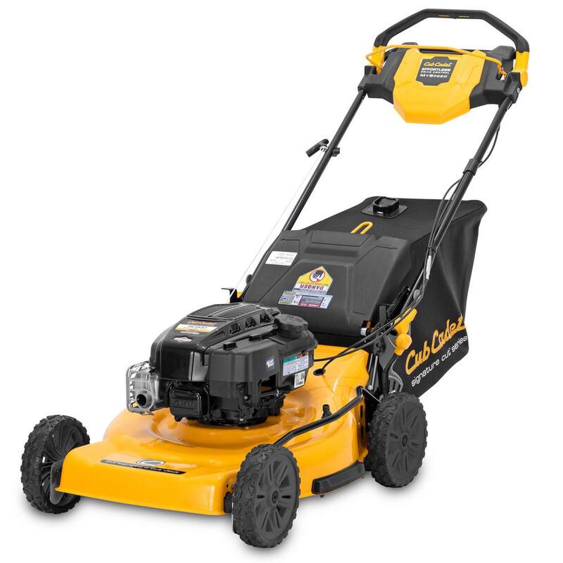 Cub Cadet 23 in. 190cc Briggs and Stratton Engine Rear Wheel Drive 3-in-1 Gas Self Propelled Walk Behind Lawn Mower - SC900