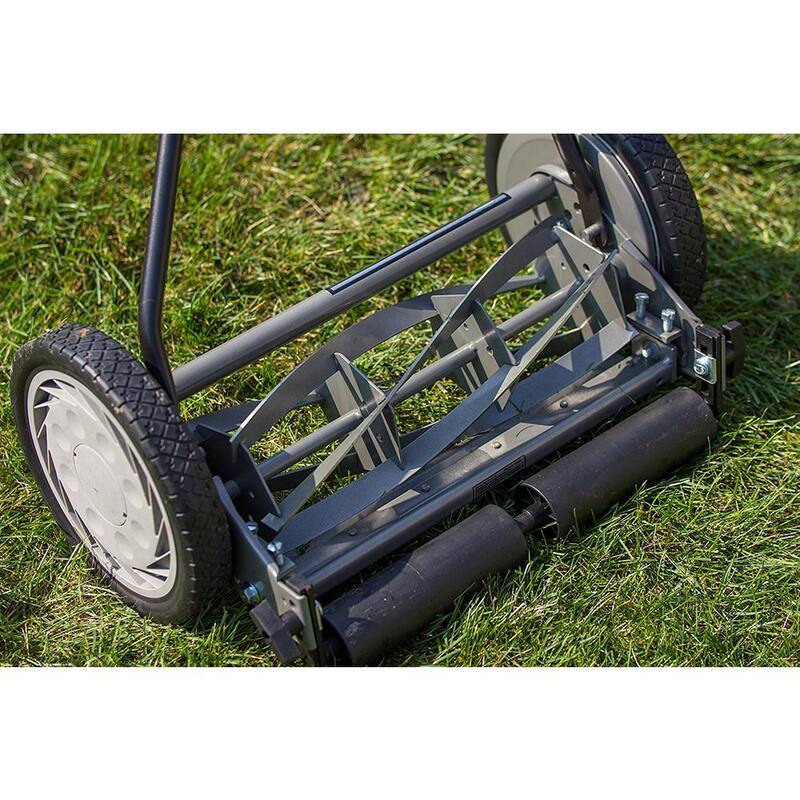 Great States Corporation 16 in. 5-Blade Manual Walk Behind Reel Lawn Mower - 415-16-21