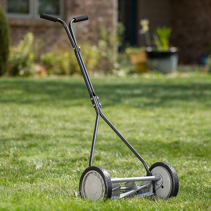 Great States Corporation 16 in. 5-Blade Manual Walk Behind Reel Lawn Mower - 415-16-21