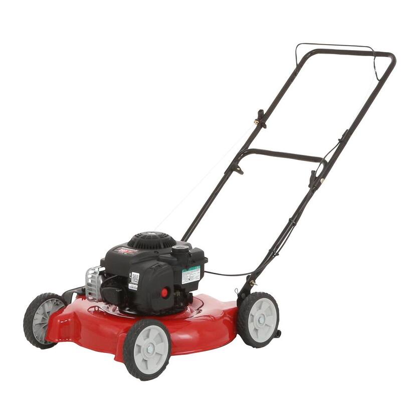 Yard Machines 20 in. 125 cc OHV Briggs and Stratton Gas Walk Behind Push Mower - 11A-02BT729