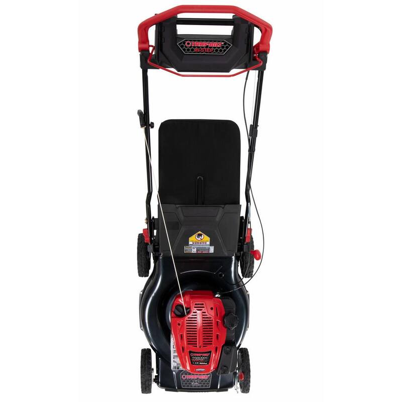 Troy-Bilt XP 23 in. 190cc Briggs and Stratton Engine Rear Wheel Drive 3-in-1 Gas Self Propelled Walk Behind Lawn Mower - TB WC23 XP
