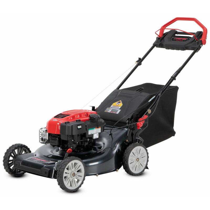 Troy-Bilt XP 23 in. 190cc Briggs and Stratton Engine Rear Wheel Drive 3-in-1 Gas Self Propelled Walk Behind Lawn Mower - TB WC23 XP