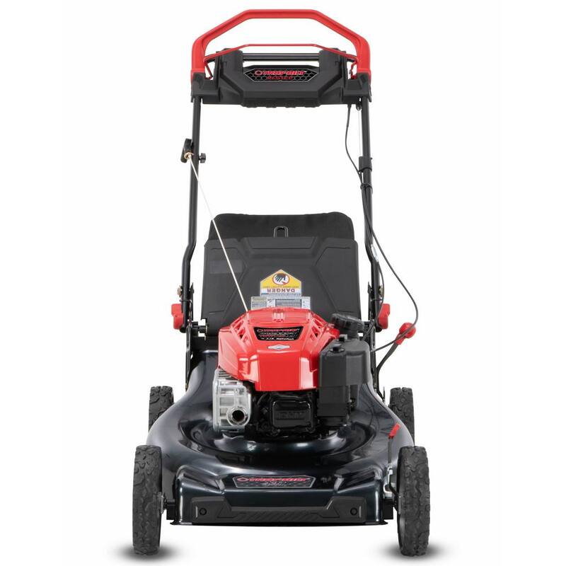 Troy-Bilt XP 23 in. 190cc Briggs and Stratton Engine Rear Wheel Drive 3-in-1 Gas Self Propelled Walk Behind Lawn Mower - TB WC23 XP