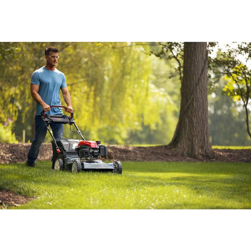 Troy-Bilt XP 23 in. 190cc Briggs and Stratton Engine Rear Wheel Drive 3-in-1 Gas Self Propelled Walk Behind Lawn Mower - TB WC23 XP