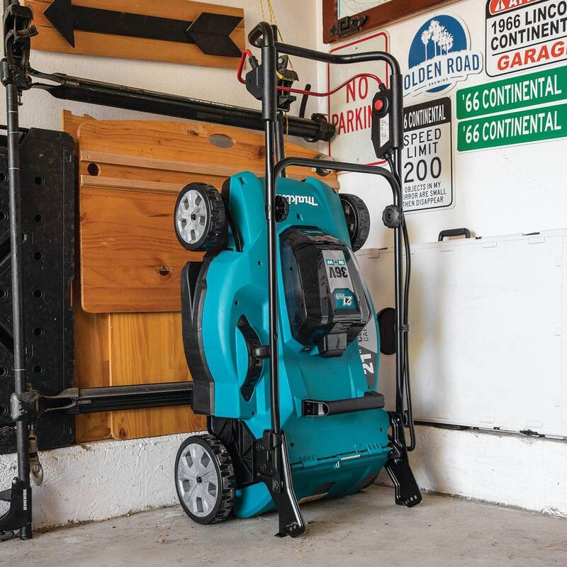Makita 18V X2 (36V) LXT Lithium-Ion Cordless 21 in. Walk Behind Lawn Mower Kit w/4 batteries (5.0Ah) - XML10CT1