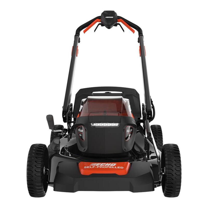 ECHO eFORCE 56V 21 in. Cordless Battery Walk Behind Self-Propelled Lawn Mower with 5.0Ah Battery and Charger - DLM-2100SPC2
