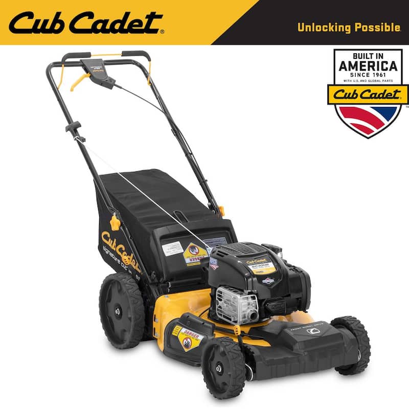 Cub Cadet 21 in. 163cc Briggs And Stratton Engine Front Wheel Drive 3-in-1 Gas Self Propelled Walk Behind Lawn Mower - SC300B