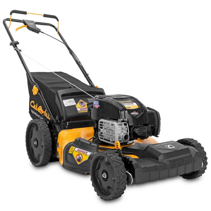 Cub Cadet 21 in. 163cc Briggs And Stratton Engine Front Wheel Drive 3-in-1 Gas Self Propelled Walk Behind Lawn Mower - SC300B